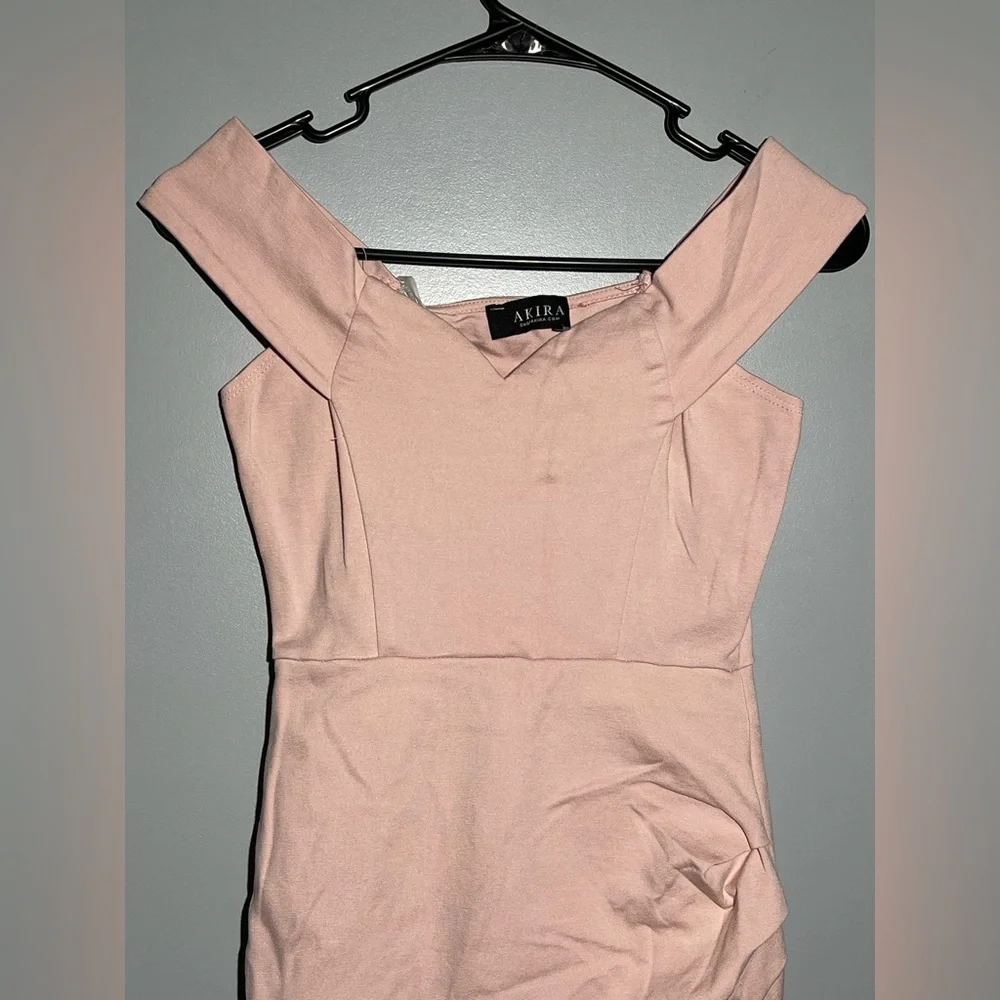 AKIRA Light Pink Dress - Picture 2 of 12